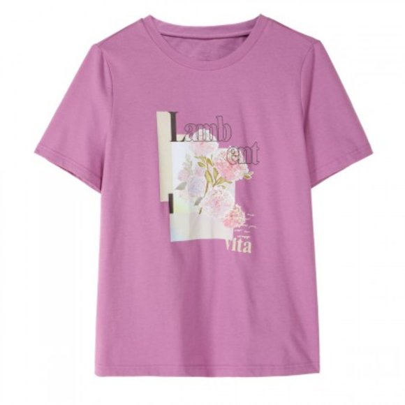 Thin short sleeve women's T-shirt